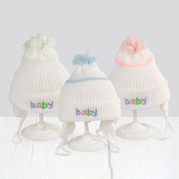 Woolen Winter Cap-Pack of 3