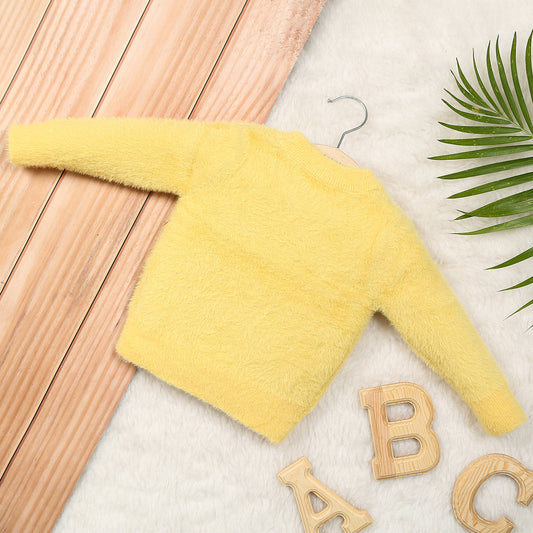 Long-sleeve Fluffy Fleece Sweater