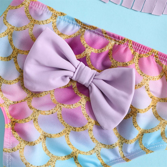 Girls Two Piece Swimsuit