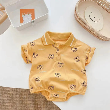 Short Sleeve Baby Romper