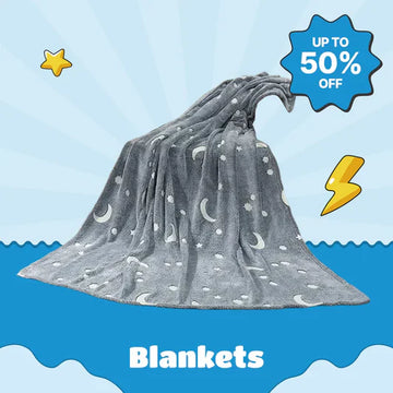 BLANKETS UP TO 50% OFF