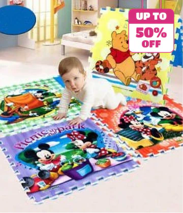 PLAYMAT/CRAWLMAT	UPTO 50% OFF