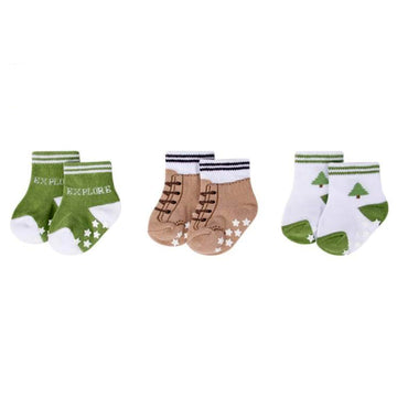 Little Explorer Baby Socks – 3 Pair Set