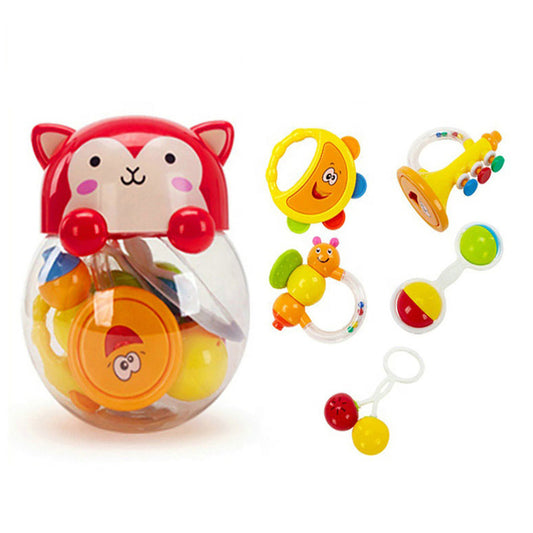 Baby Rattle 5 Pieces Teething Toy