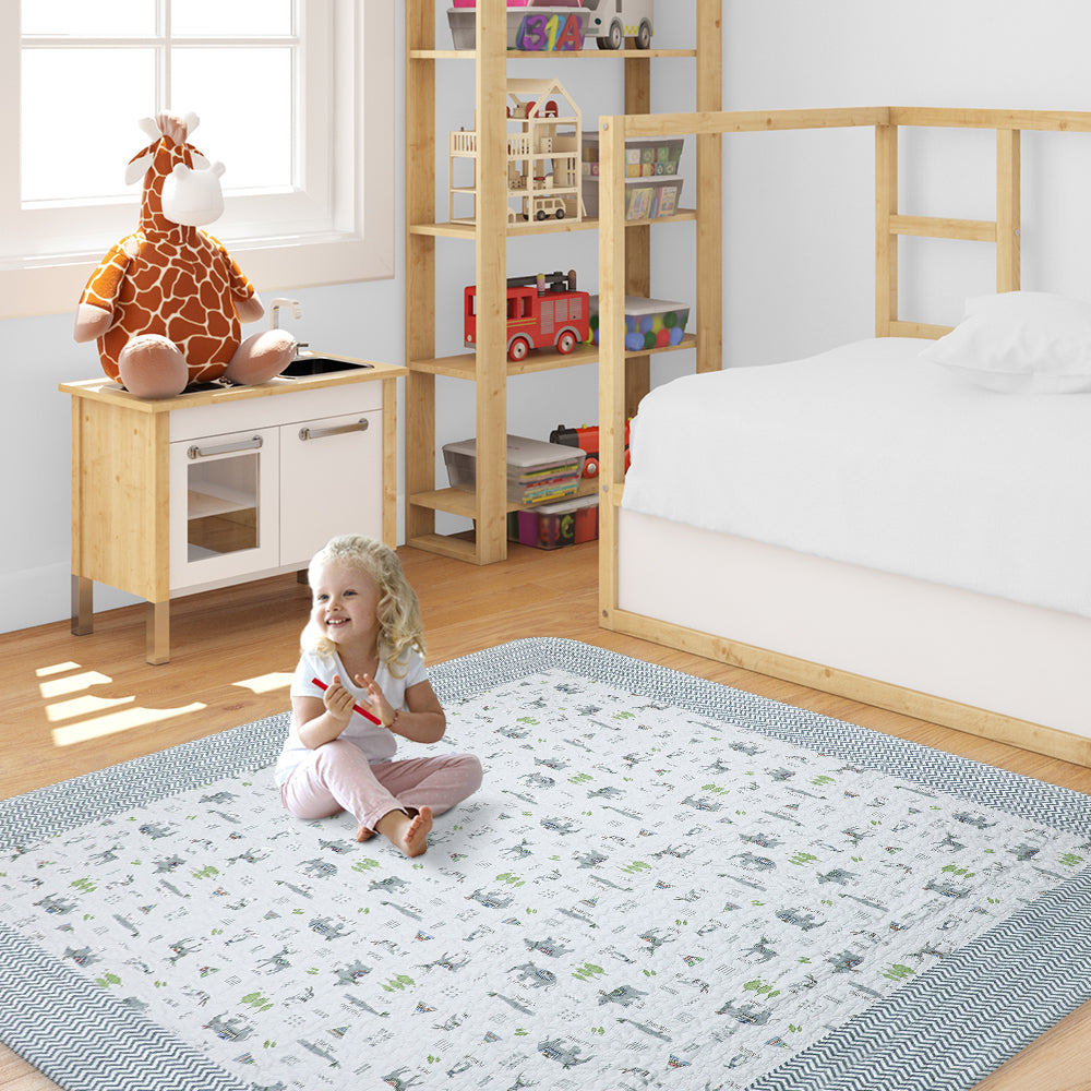 Washable Anti-skid Crawl Mat For Baby  Portable And Large Size