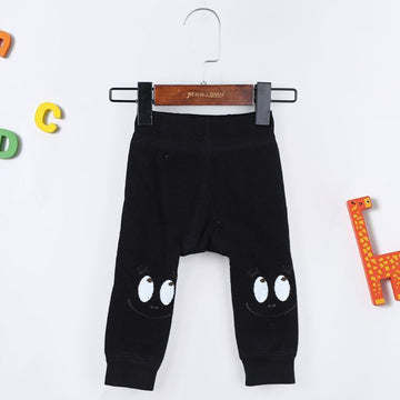 Cute Soft Black Pants For Kids