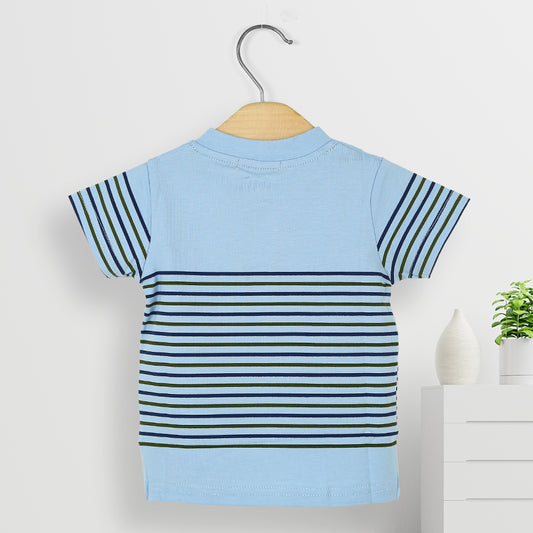 Cotton T-shirt Stripes