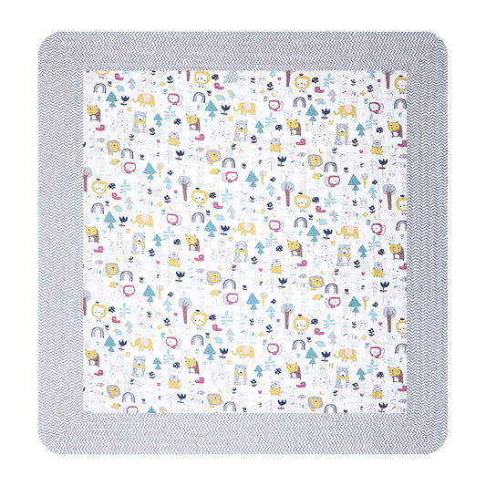Play Mat  Crawl Cotton Mat For Baby  Washable Portable And Large Size
