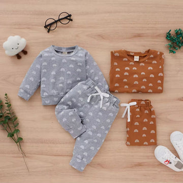 Smart Soft Cotton Full Sleeve Tees And Pant Co-ord Set