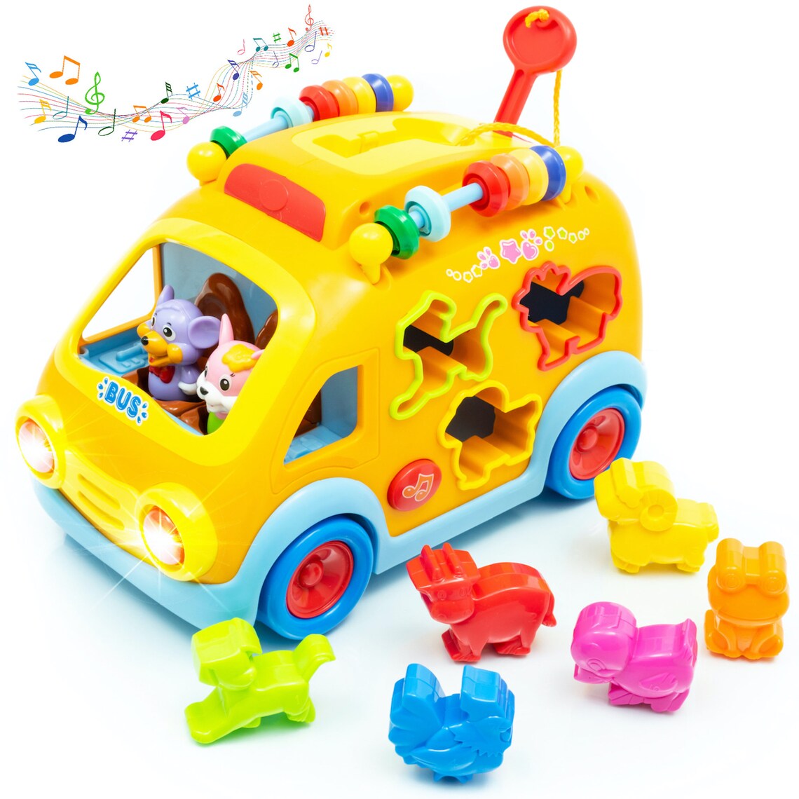 School Bus Toy With Light & Music