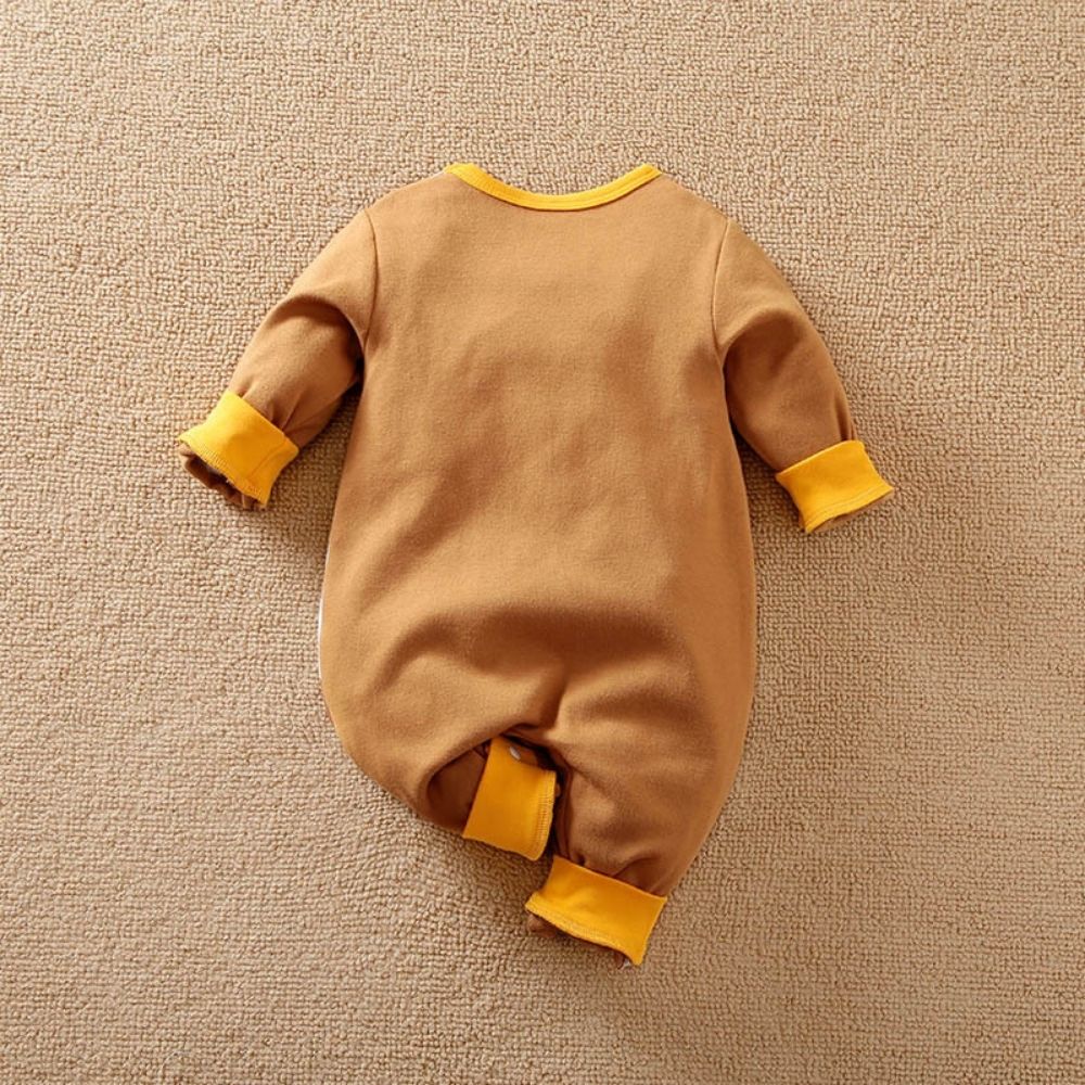 Tiger Full Sleeve Romper for Kids