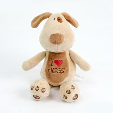 Brown Puppy Plush Musical Soft Toy