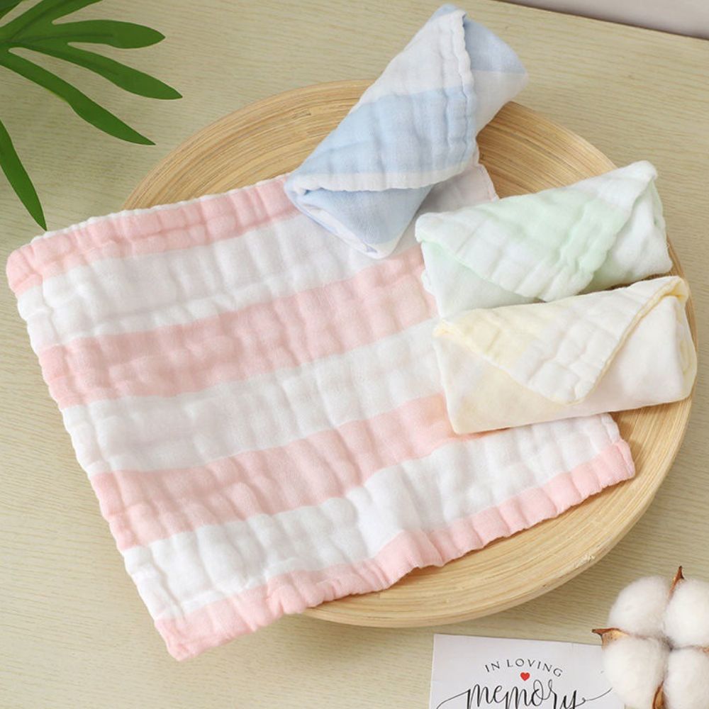 Organic Muslin Cotton Cloth Soft napkin Set Of 5