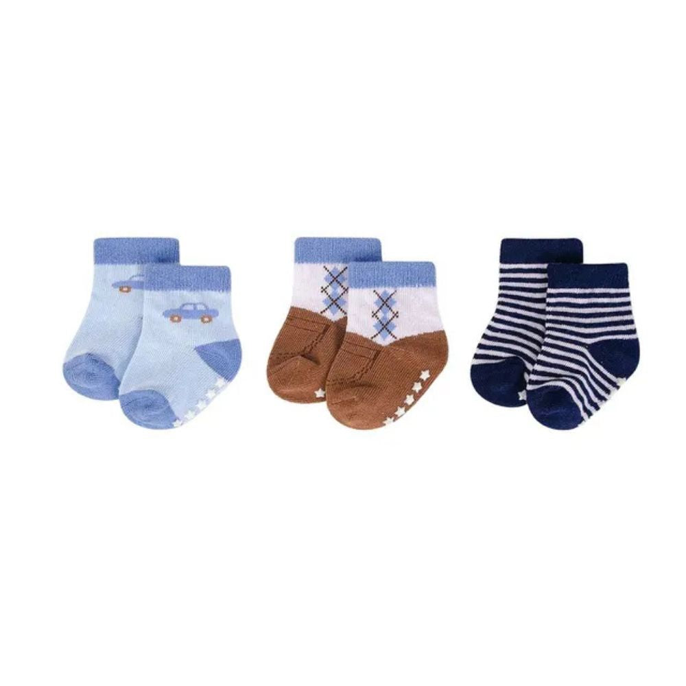 Baby Cotton-Rich Newborn and Terry Socks