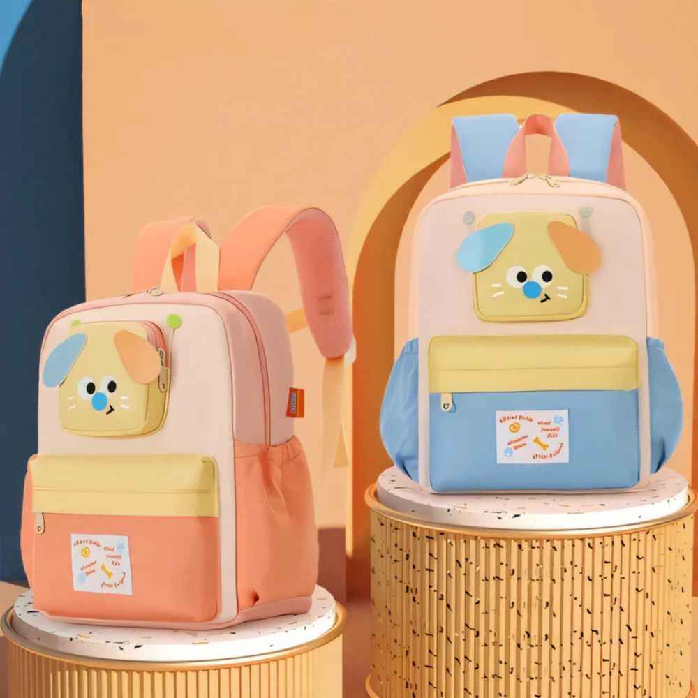 Cartoon Puppy Kids School Backpack