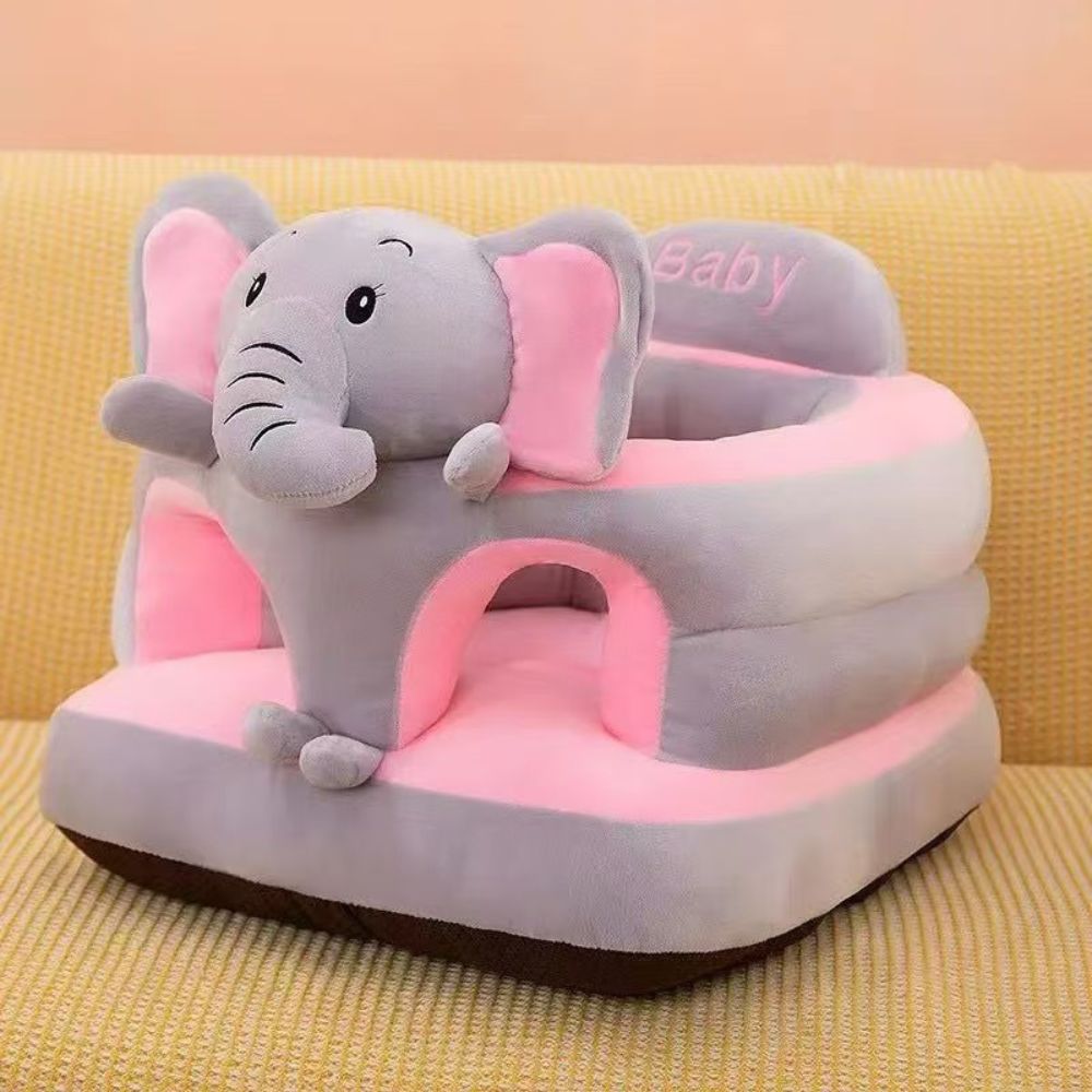Round Soft  Cute Bird Pattern Sofa Support Seat For Newborn Baby