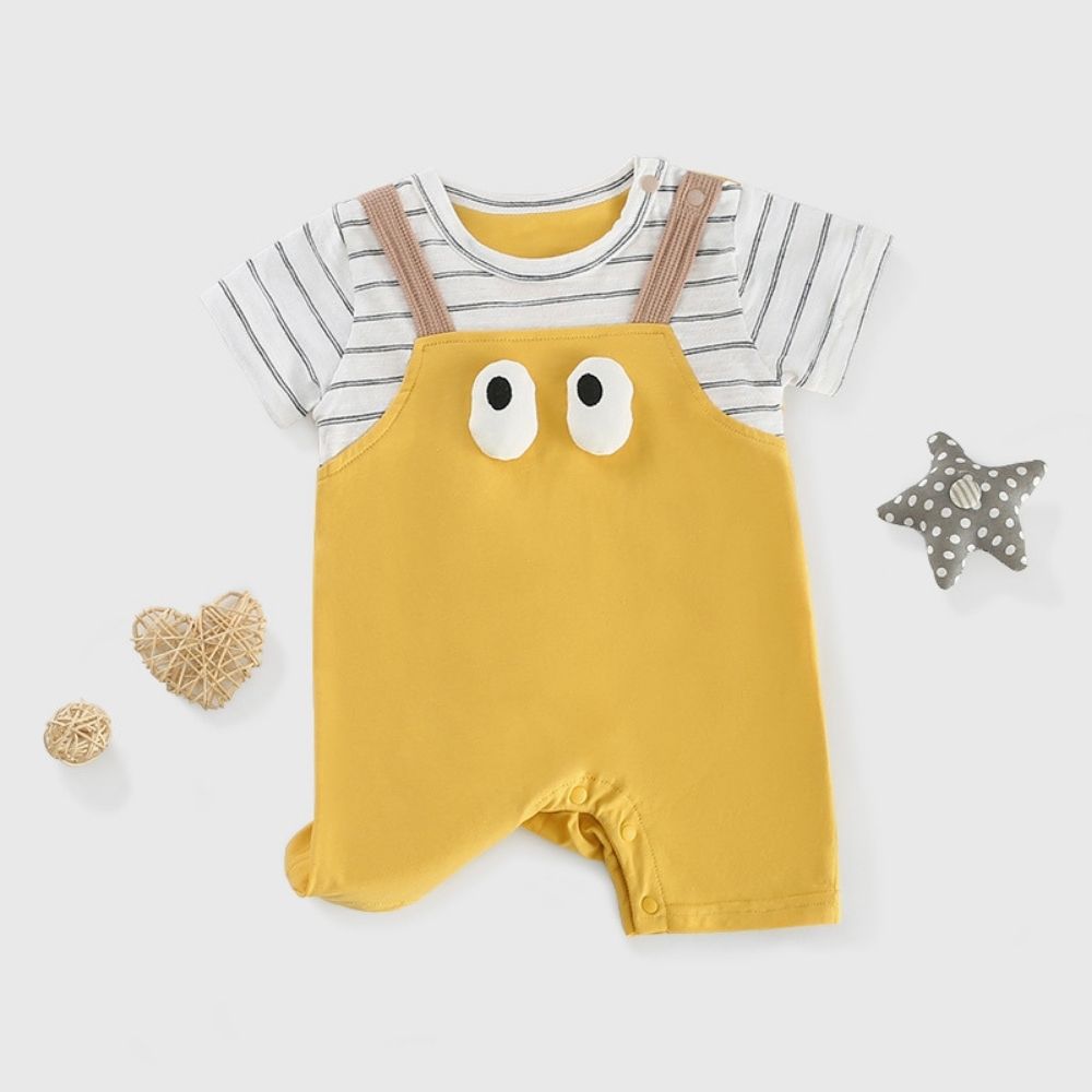 Eyes On Baby's Romper - Cute & Comfortable Baby Outfit