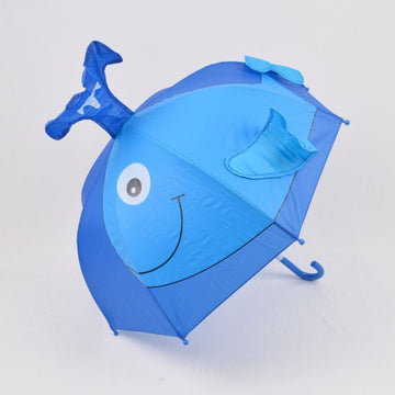 Ultralight Mini Umbrellas For Kids Dolphin 3D Print 3 - 8 Years