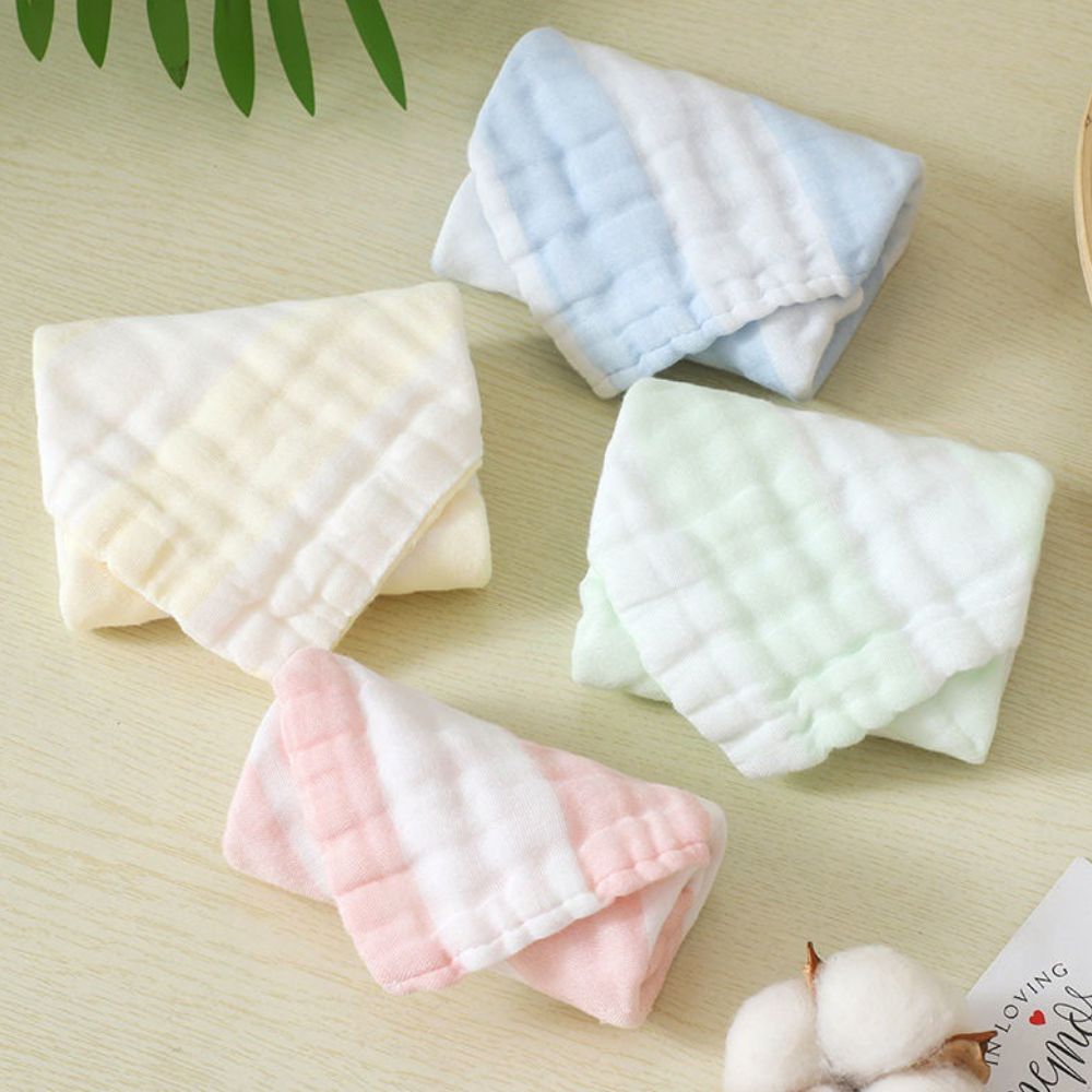 Organic Muslin Cotton Cloth Soft napkin Set Of 5