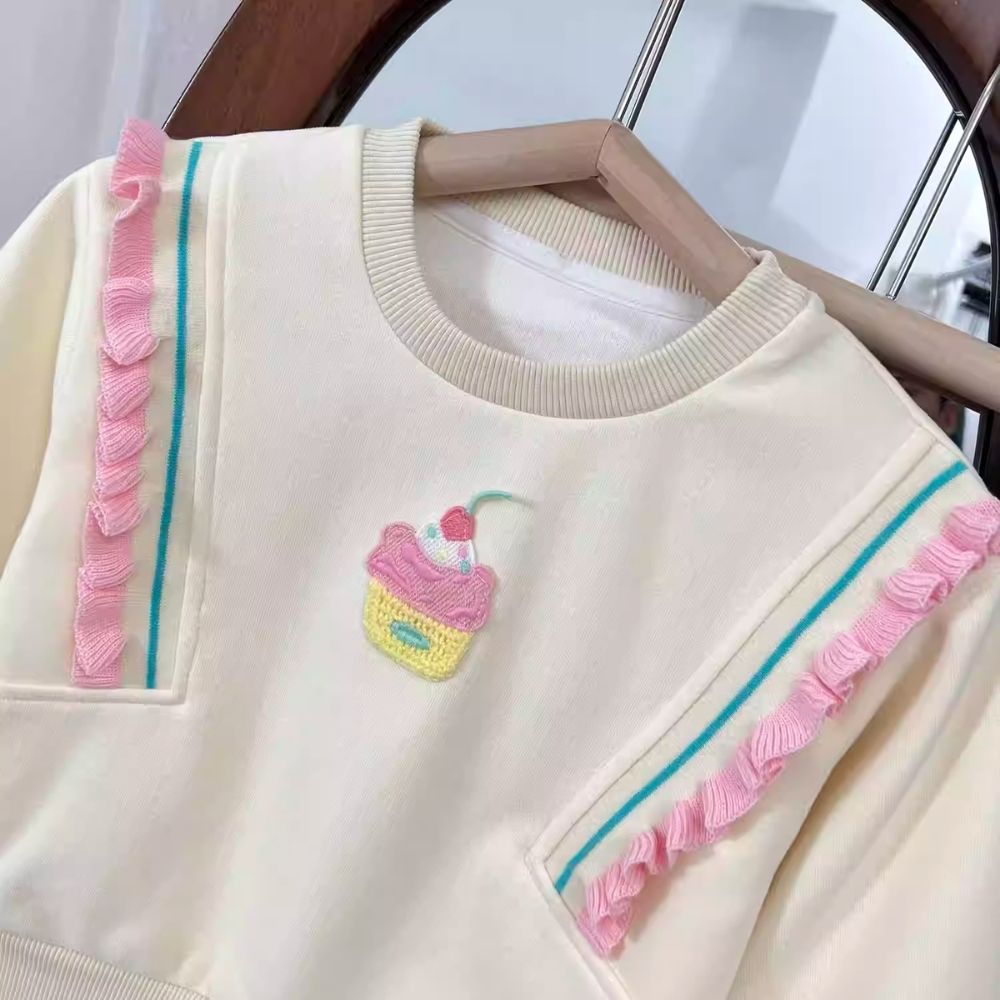 Cotton Knit Full Sleeves Sweatshirt