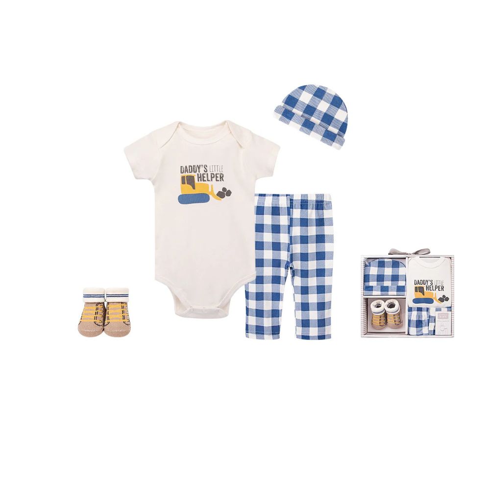 Daddy's Little Helper 4-Piece Baby Gift Set