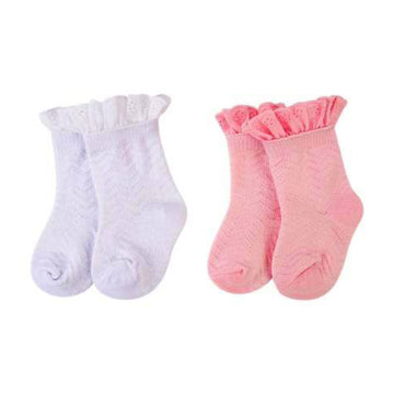 Frilly Lace Socks for Baby Girls