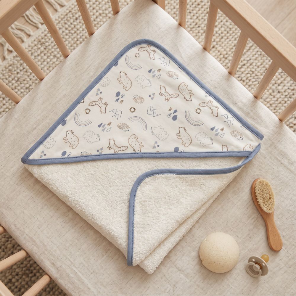 Printed Hooded Towel for Baby