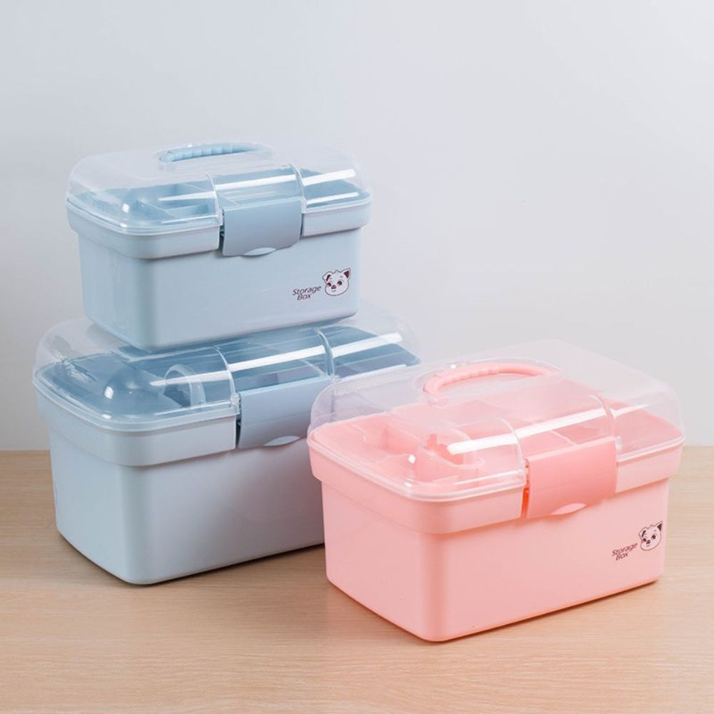 Multi-Purpose Plastic Portable Container Storage Box
