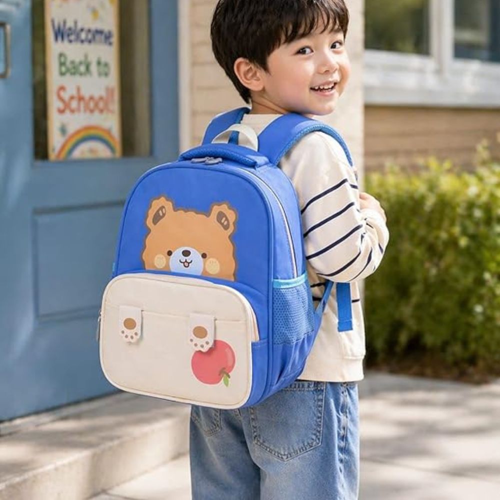 🐰 Cuddle Critters Bunny & Bear Preschool Bag for Kids