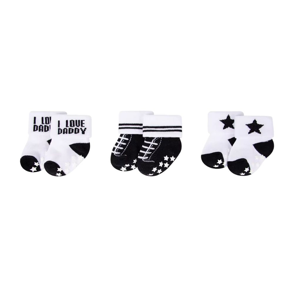 Baby Ankle-Length Socks – Pack of 3