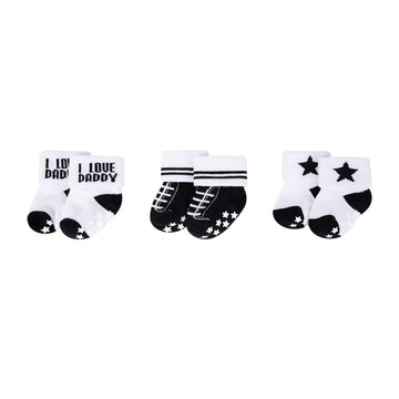 Baby Ankle-Length Socks – Pack of 3