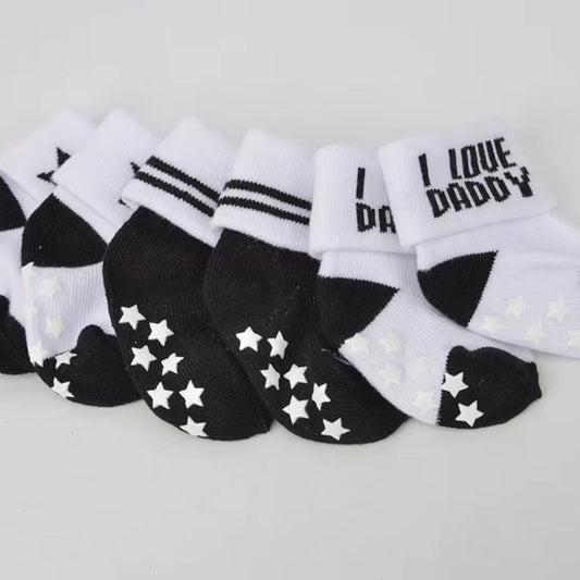 Baby Ankle-Length Socks – Pack of 3