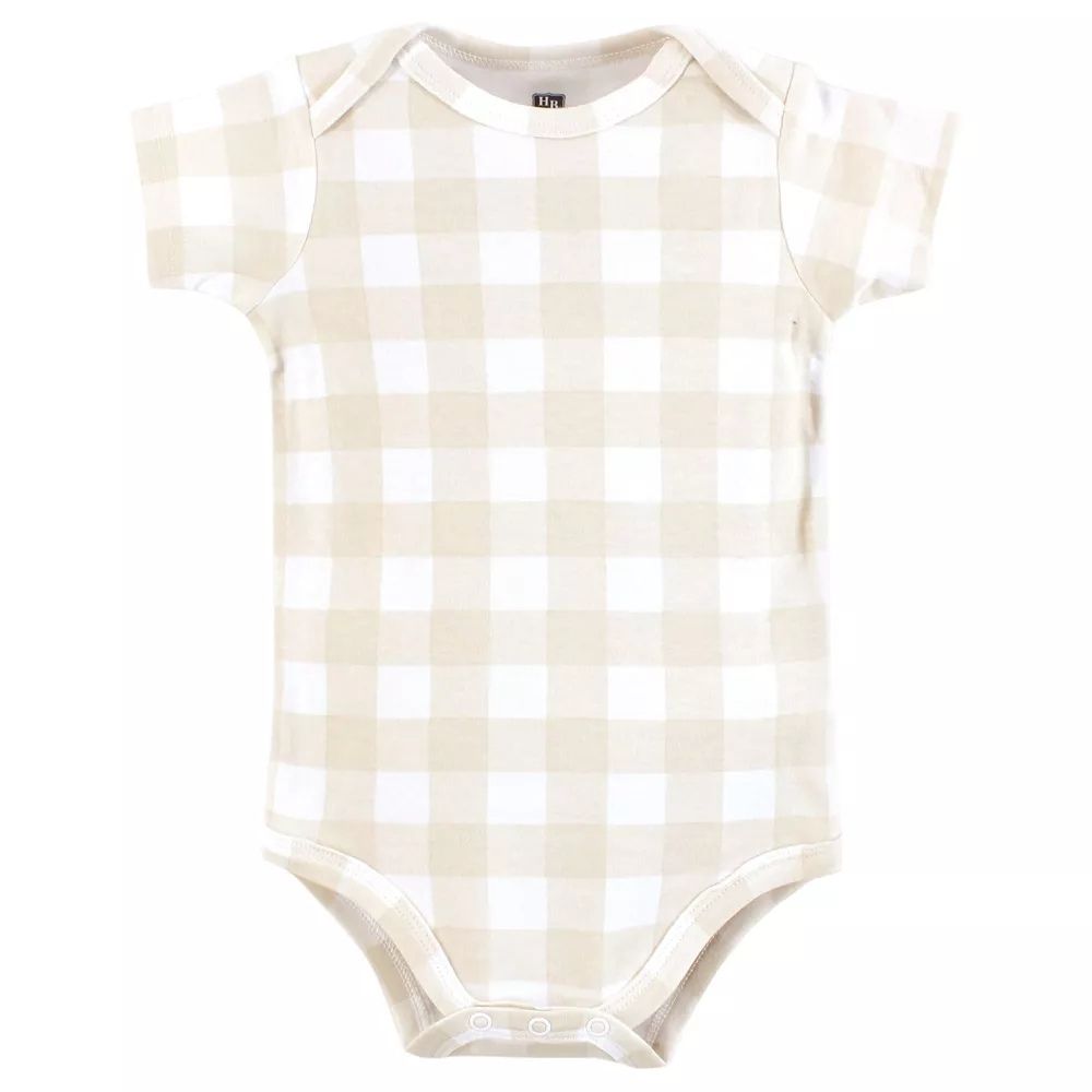 Baby Boy Cotton Bodysuits – 5-Pack "Forest Animals" Theme