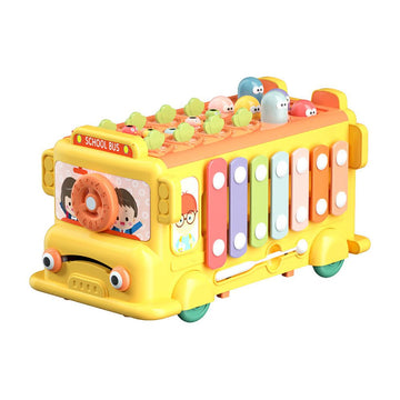 Multifunctional Puzzle School Bus