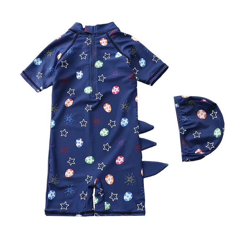 Dinosaur Printed One Piece Swimsuit