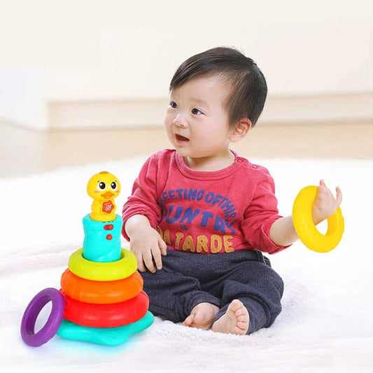 Little Rainbow Duck Stacking Toy