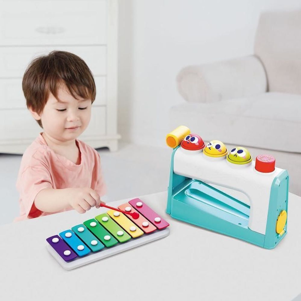 Fun Tapping Rolling Game Eight-tone Xylophone For Kids