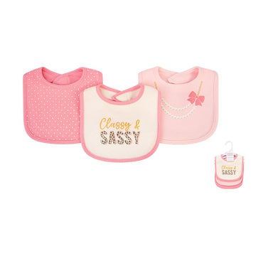 Classy Set of 3 Baby Bibs