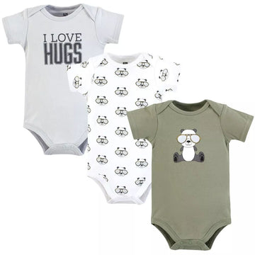 Baby Cotton Bodysuits - Pack of 3