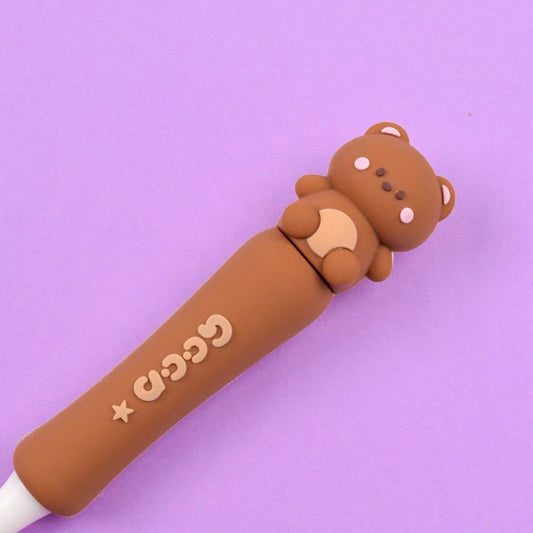 Cute Bear Super Soft Easy Grip Toothbrush For Kids