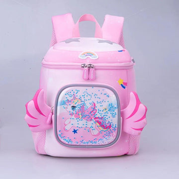 Unicorn Pink School Backpack
