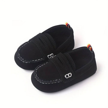 Kids Trendy Suede Loafers Shoe