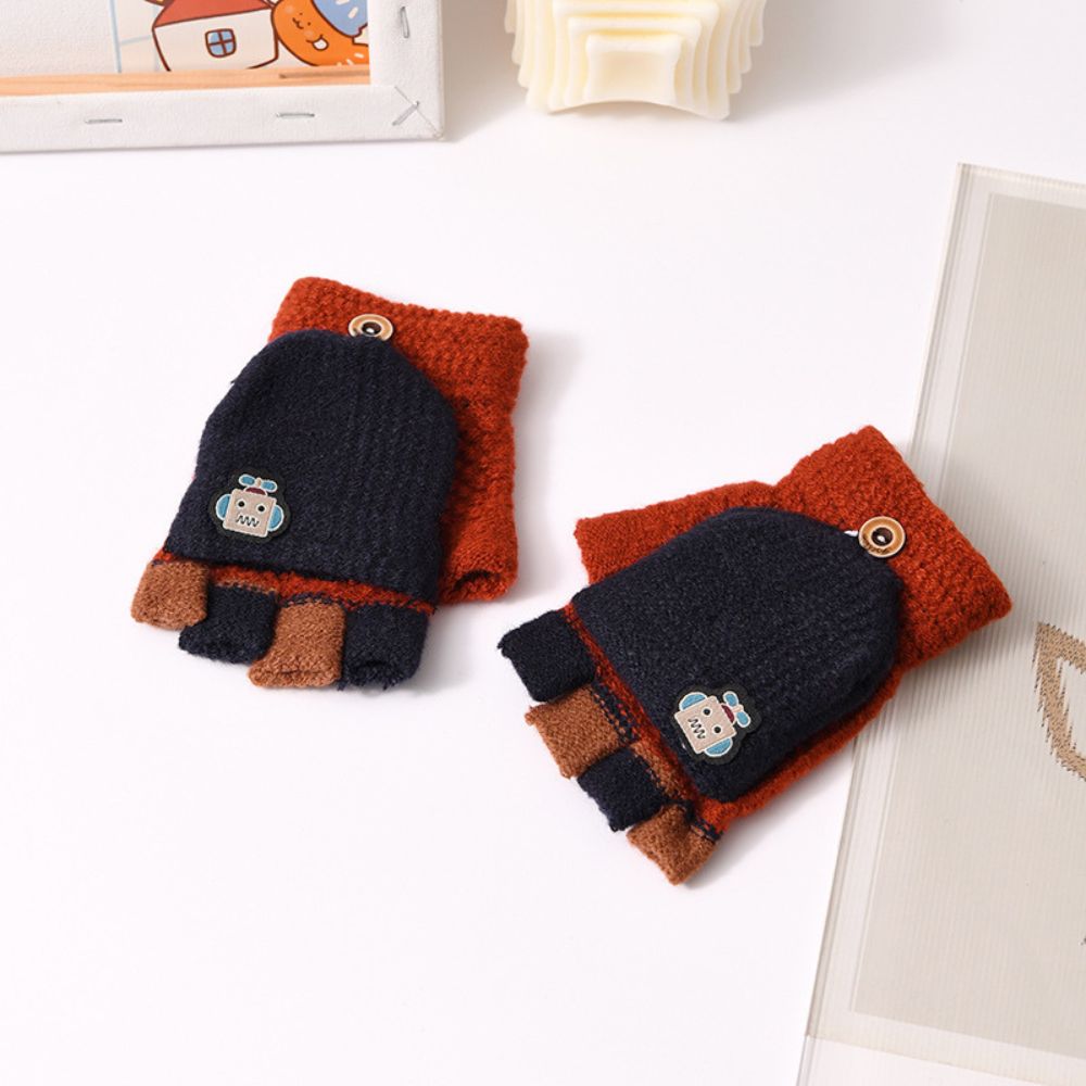 Cozy Woollen Mitt Gloves for Kids