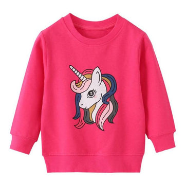 Unicorn Print Sweatshirt