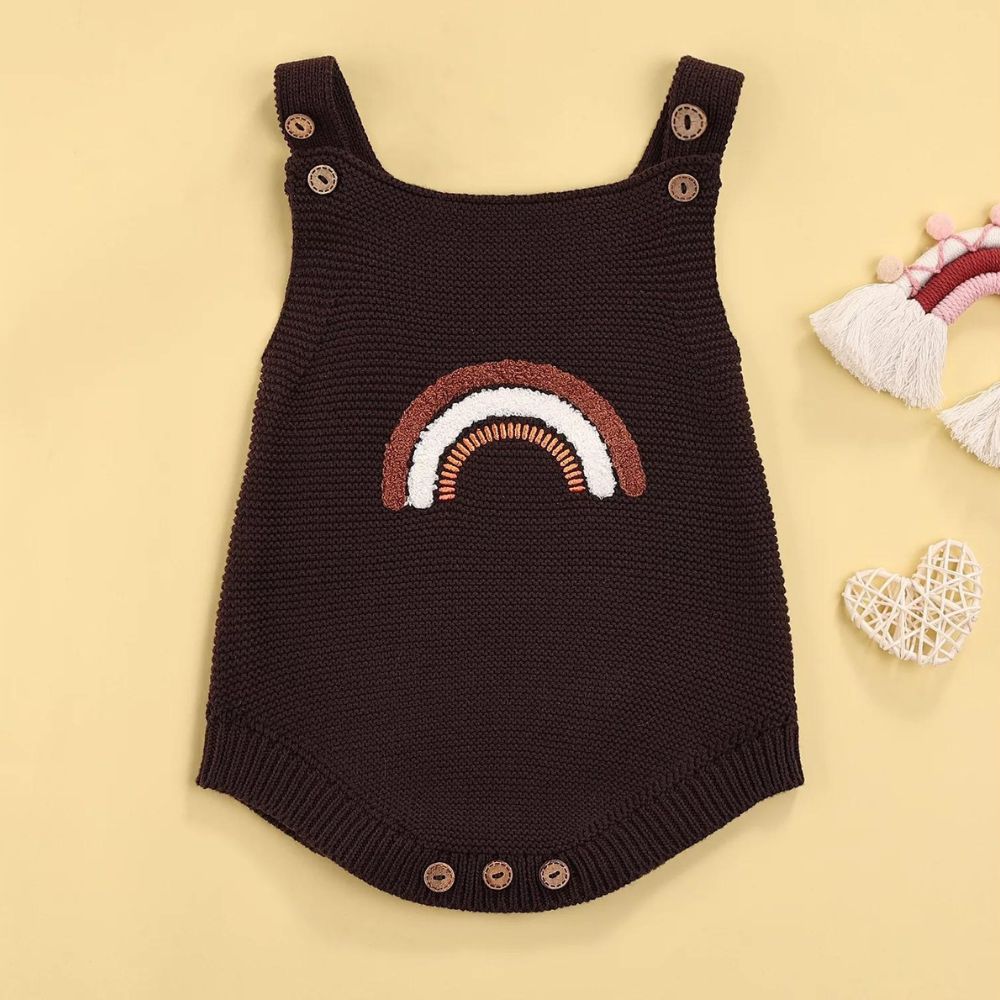 Knitted Sweater Onesie For Baby's
