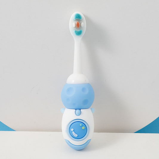 Space Rocket Shaped Toothbrush-(2 To 7 Years)