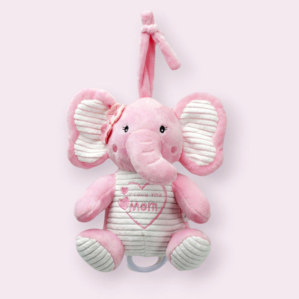 Cute Elephant Plush Soft Toy With Music