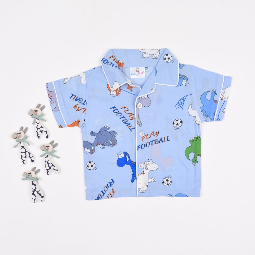 Muslin Cotton Printed Night Suit