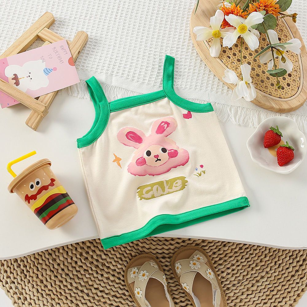 Sleeveless Top for Baby Girls