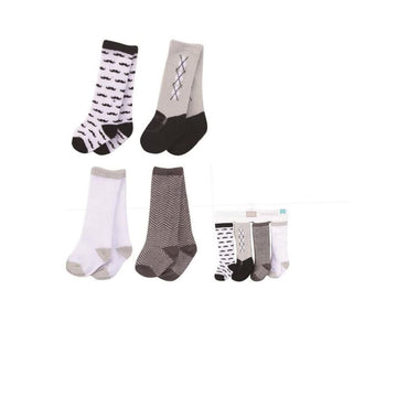 4 Pairs Knee High Socks Set